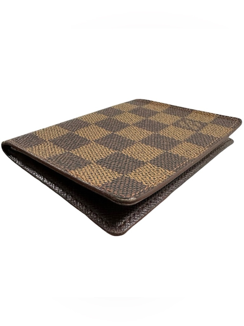 Louis Vuitton Brown Checkered Compact Wallet - Picture 6 of 11